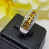 SR18945 : แหวนเงินแท้ 925 ฝัง Citrine